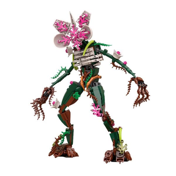Stranger Things Demogorgon Plante 10311 Byggeklodser – Monster Blomst Model Legetøj