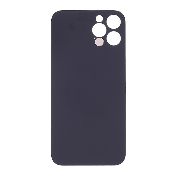Batterihus dæksel til iPhone 12 Pro reparationsdel (Kameraringhul standardversion) Sort{f2} Black iPhone 12 Pro 6.1 inch