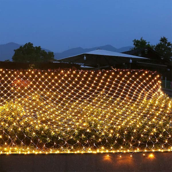 LED-nettmaske eventyrlys blue 3M X 2M 192leds
