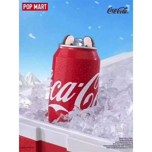 The Monsters Spennende Macaron Plyschdokker Figur Leker Blind BoxesAuthentic POPMART The Monsters Labubu Coca-Cola Plysj 1 Blind Box Figur leketøy!
