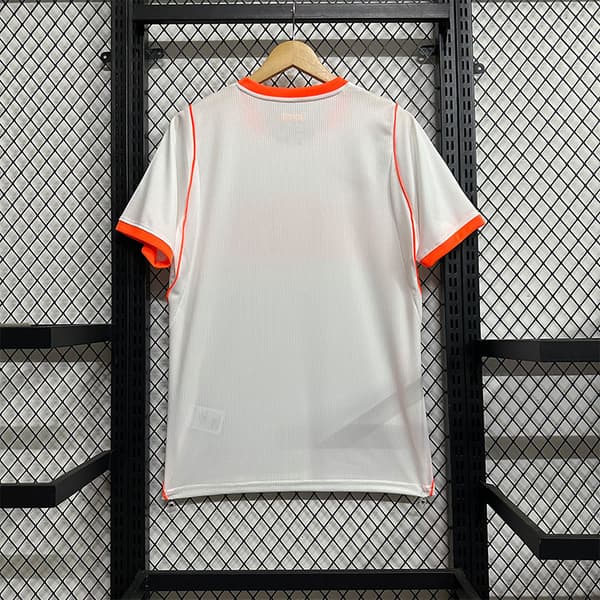 2026 Nederländerna Bortafans-version Kortärmad Fotbollströja (Vuxenstorlekar M–XXXXL) XL