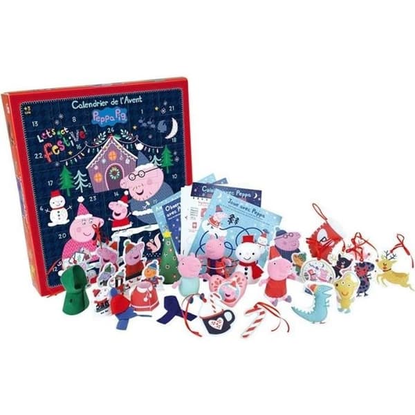 Adventskalender 36 deler - Peppa Gris - Jemini - 36 x 39,5 cm (F2)