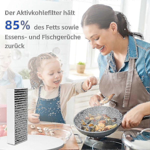 kpl aktiivihiilisuodattimia liesituulettimeen Siemens Hz9vrcr0 17004796 / Bosch Hez9vrcr0 17004805 / Neff Z821vr0 17004806, Gaggenau CA282111