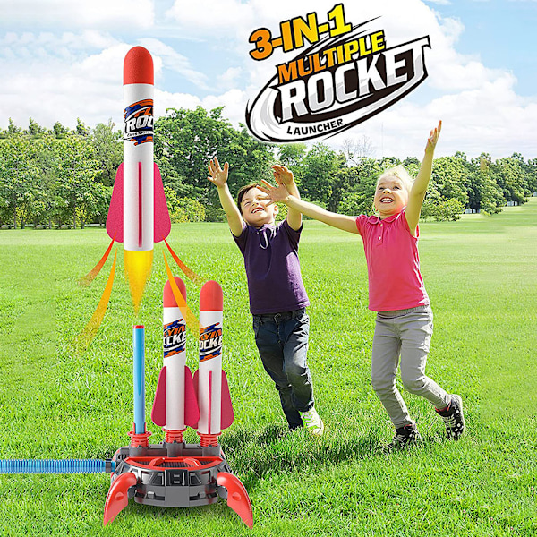 Rakettilaukaisin lapsille ulkokäyttöön{F2} Rocket Launcher