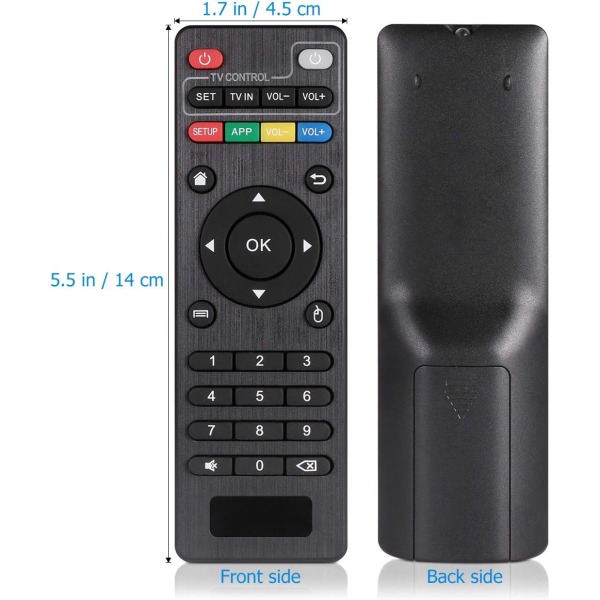 Universalfjärrkontroll för PC MXQ-4K MXQ-Pro TV STB TV Box IPTV