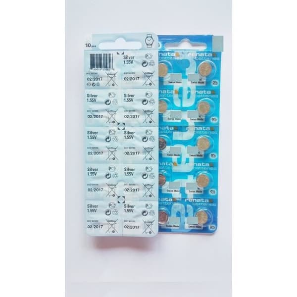 Renata SR616SW 321 Litium Knappcellebatteri (Pakke med 10)
