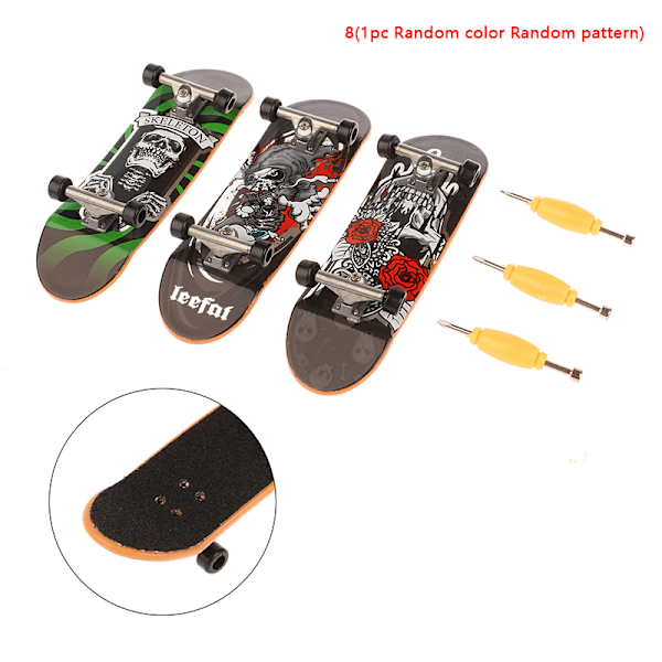 Finger Skateboard Tech Två Hjul Mini Scooter Gripbräda Sho A8 Skate