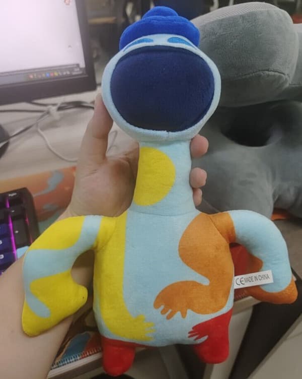 Doey The Doughman Plyschdocka Spelsamling Mjukdjur Fans Bästa Present 30CM HET(f2)