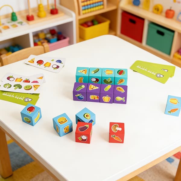 Suuri yksisarvinen tarrapallotikkataulupeli lapsille sisäkäyttöön Sorting Game