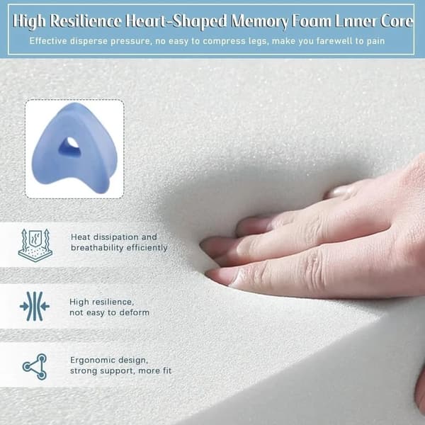 Memory Foam -polvituki – Ergonominen polvituki{wh} 250