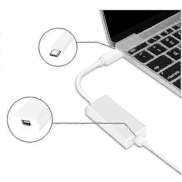 Thunderbolt 2-kabel USB-C-adapter til Apple-enheder 2 m (F929)