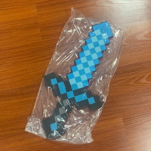 Minecraft-miekka, asustetarvike, yksi koko