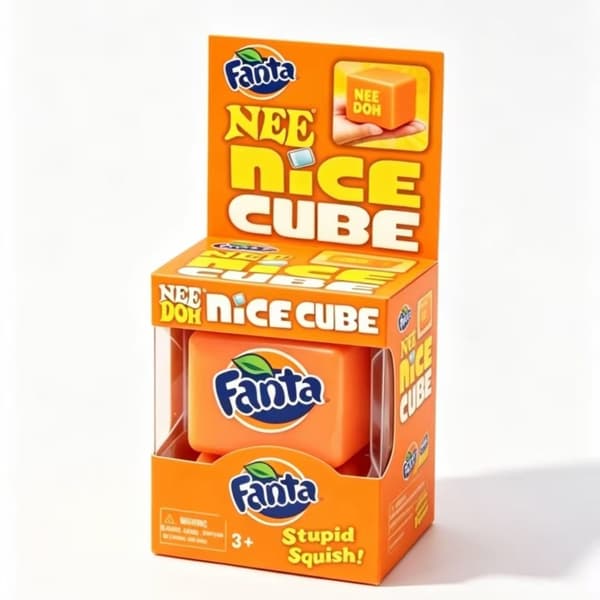 Stressaflastende Legetøj Squishy Terning Orange Blød Klemme Fidget Legetøj Sensorisk Afslapningsgave til Børn Voksne