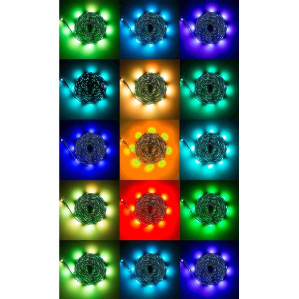 5 m LED-nauhat TV:lle / Valonauha / LED-nauha - RGB(F2) multifärg multicolor