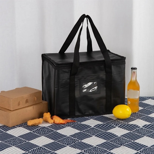 28L kylmälaukku suuri kylmälaukku juomalaukku kylmälaukku pikniklaukku eristetty laukku, 35*23*26cm{F2}