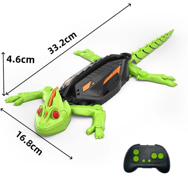 Fjärrstyrd väggklättrande gecko, uppladdningsbar RC klätterrobotleksak, väggkrypande ödlafordon**CD0182 Kackerlacka CD0182 Cockroach