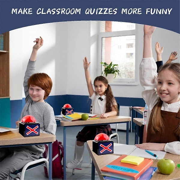 st Game Svarsummer, Spelsummer Larmsignal Spelknapp med Ljus Trivia Quiz Talangsummer {HH}