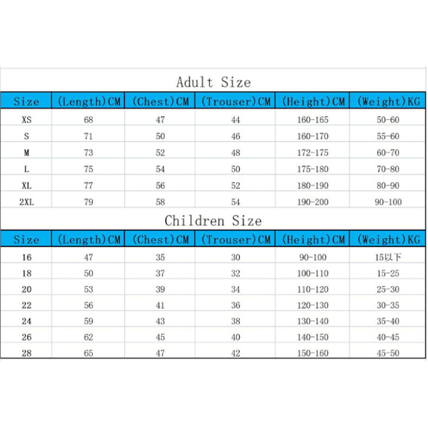 Arsenal hjemmetrøye 2022-2023 lag fotballtrøye 3-delt sett for barn, voksne 26(145-150CM)