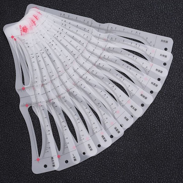 Ögonbrynsstencil Grooming Shaper Mall 1 1 1 1