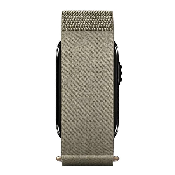 Borrelåsbånd i nylon for Garmin CIRQA Smart Band Lime Yellow