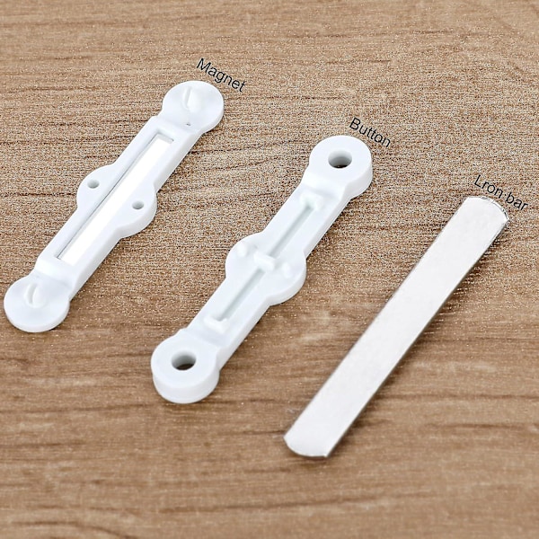 24 stk magnetisk stripe kompatibel med myggnett for vinduer, selvklebende sett Fiksering kompatibel med netting, dørgardiner, insektnett{F2}