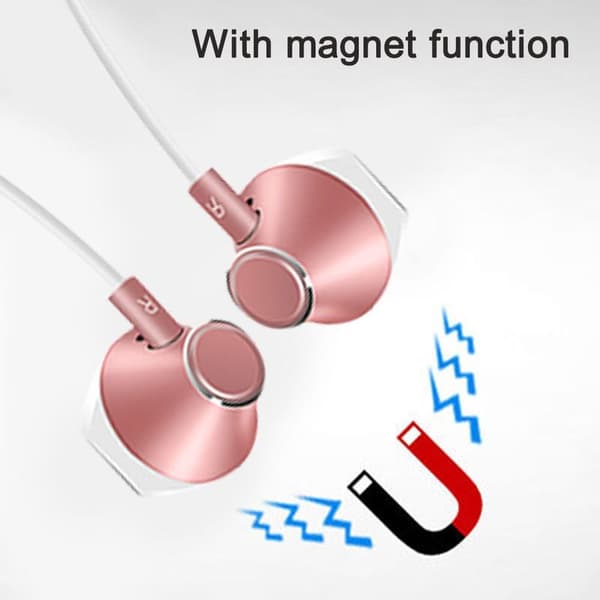 Bluetooth-hörlurar sport in-ear, Bluetooth 5.0 vit (f2)