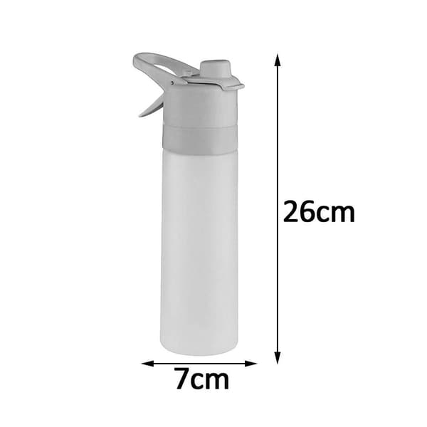 650ml Vattenflaska med Spray för Barn Flickor Stor Kapacitet{f2} grey 650ml