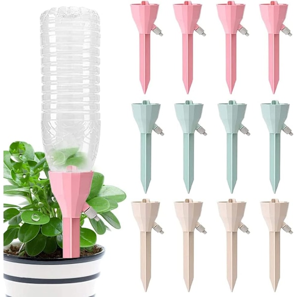 12-pack automatiskt bevattningssystem, justerbart och enkelt att vattna,{F2]