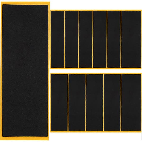 12 stk. griptape til fingerboard, skumgriptape til fingerboard, skateboard skumgriptape