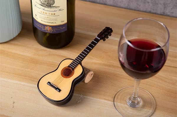 Miniatyrgitarr Gitarr Deco Klassisk Gitarr Modell Mini Musikinstrument{hw}