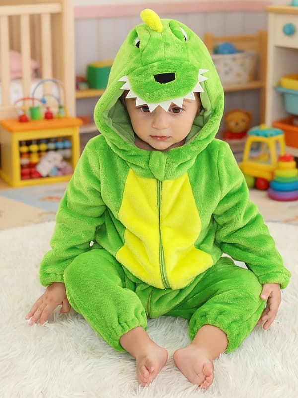 Barn Vår Höst Romper Bodysuit Fest Högtid Skolföreställning Utomhuslek Grass Green 3-6M