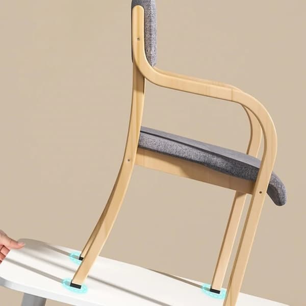 Sklisikre møbelputer selvklebende sklibeskyttelse for bord- og stolben, lyddempende tykke fotdeksler Width 4cm 2 Meters