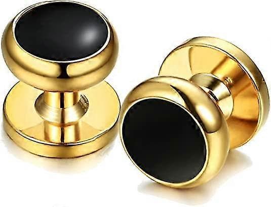 Klassisk mansjettknapp- og knappe-sett for smoking formelt antrekk for menn 8pcs