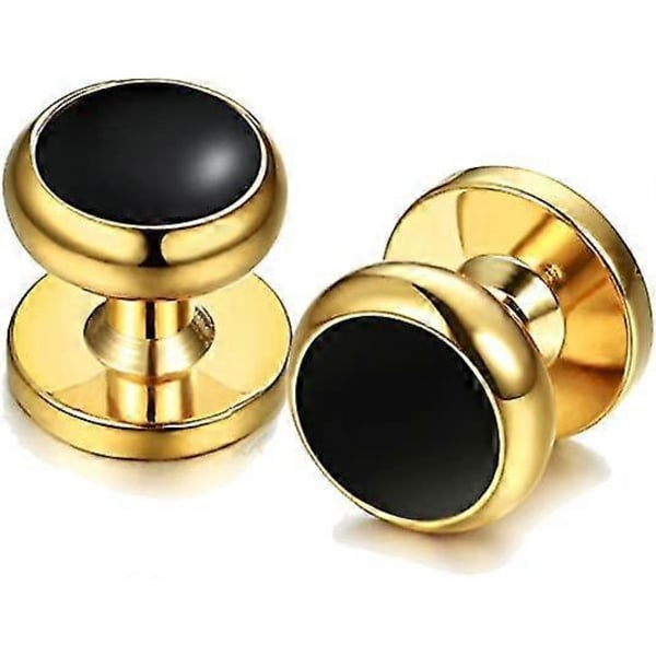Klassiska manschettknappar och knappar för smoking, formellt kit för män 8pcs