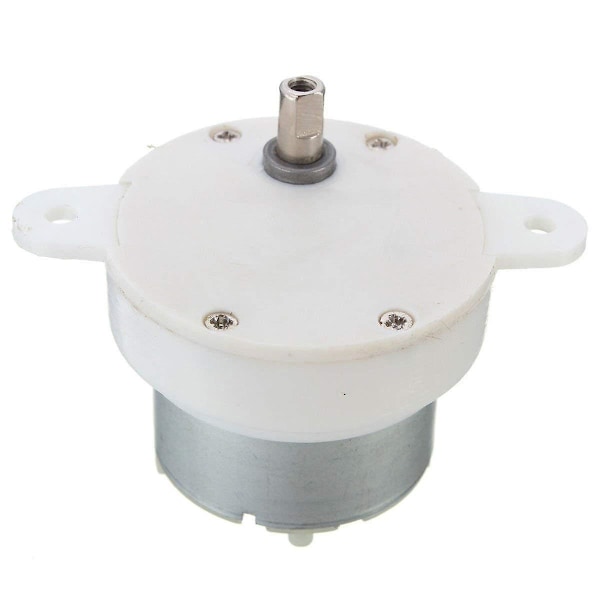 Högvridmoment 12V DC Motor Lågvarvig Elmotor/Växellåda 3rpm 4mm Axel Diameter Mikromotor 1st