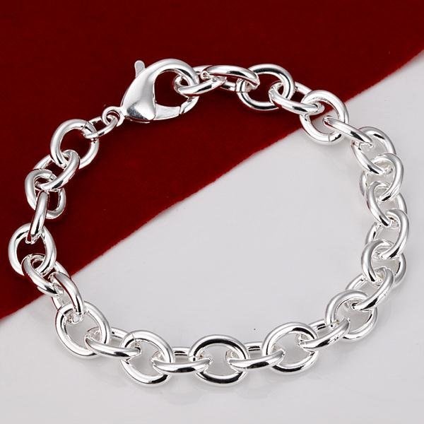 Armbånd - Stilfuldt & Smukt Design på Kæde / Led silver