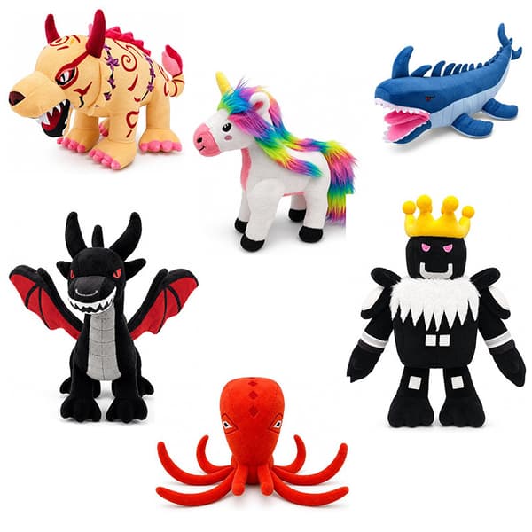 Roblox Steal an Egg mjukisdjur, mjuk stoppad spelfigur samlarobjekt**enhörning unicorn