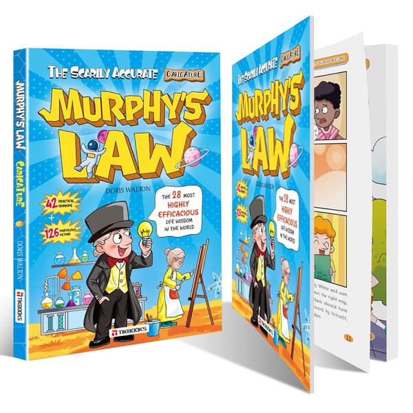Murphys lag, barnutgåva, bilderbok, ålder 8-12 år, 128 sidor, pocket