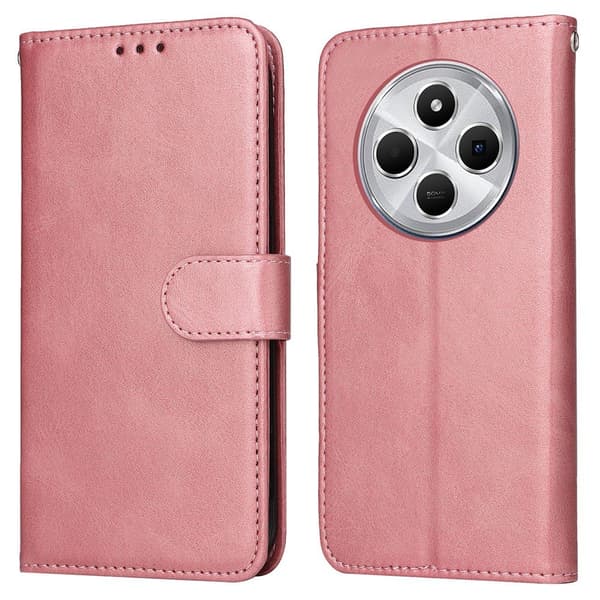 SKALO Xiaomi Redmi 14C PU Læder Wallet Case - Flere Farver
