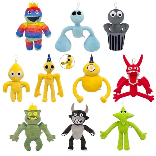 30 cm Rainbow Friends plysjdukke {hw} 2