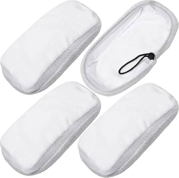 Rengöringsdukar för hårda golv kompatibla med Morphy Richards 720020 720021 720502 9-i-1 ångmopp (4-pack)（f2）