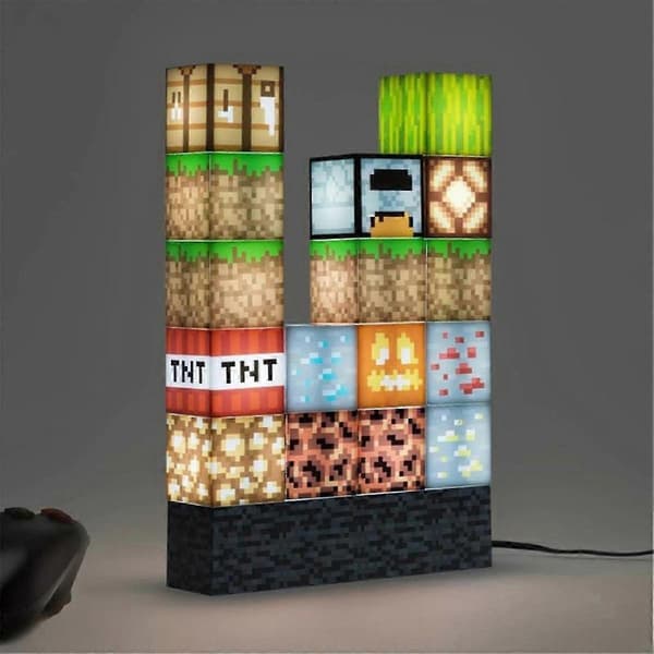 Sying lysblokker Lysleker Gutter Firkantede blokker Sying Lampe