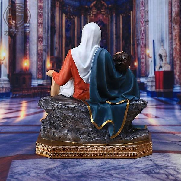 Kristus Jesus Lidande Figur Hem Sovrum Vardagsrum Dekoration