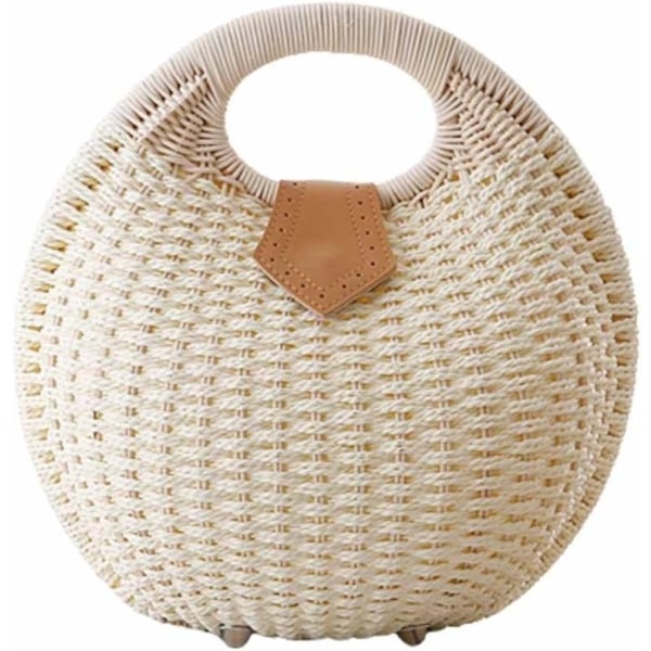 Shell handbags, rattan bags，straw bags, woven women's bags