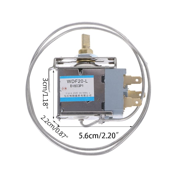 Kylskåpsfrysens termostat Kyltemperaturregulator Universal (f2) 3 0.09