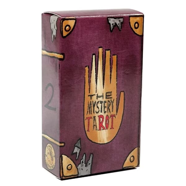 The Mystery Tarot Deck Gravity Falls Inspireret 78 Kort Engelsk Version Spådom Tarot Brætspil(f2)