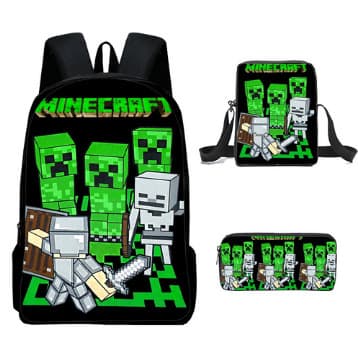 MINECRAFT-printtireppu 3-osainen setti yläkoululaisille 4