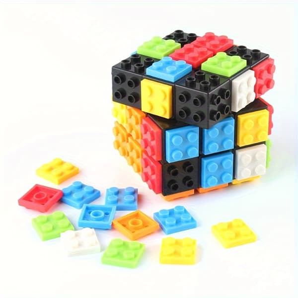 3X3X3 Byggeklods Puslespil Cube, Adskillelig Professionel Cube, Pædagogisk Legetøjsgave til Cube-entusiaster. 1pc