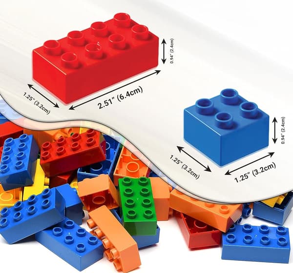 Mega Byggeklodser til Børn Pædagogisk Byggelegetøj Klodser(f2) Toy Set 150pcs