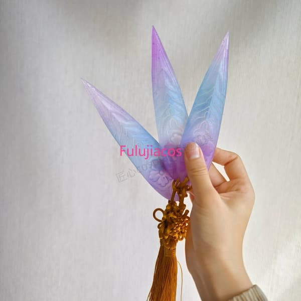Dame Dart Boomerang Armer Cosplay Kostymesett Voksen Halloween Festtilbehør Patternless 6 pcs